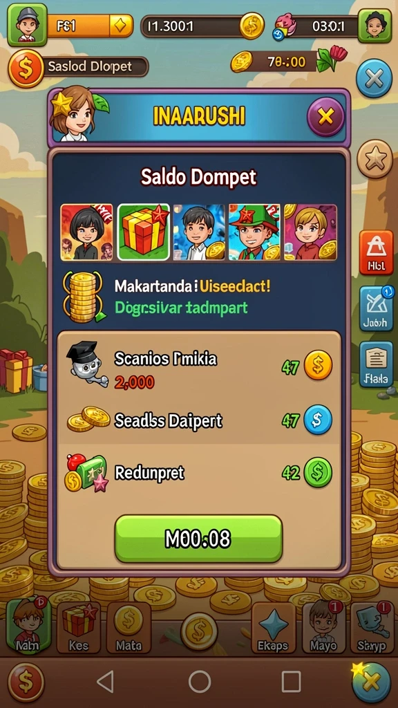 9939 - Deskripsi interaksi karakter dalam misi menarik.