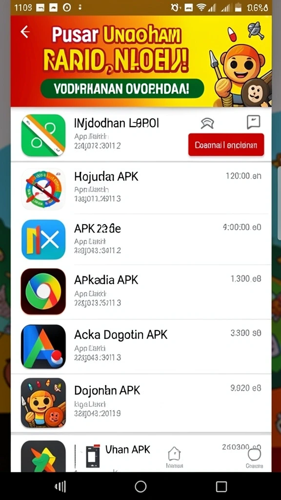 asia100 - Tampilan antarmuka permainan yang menarik dan user-friendly.