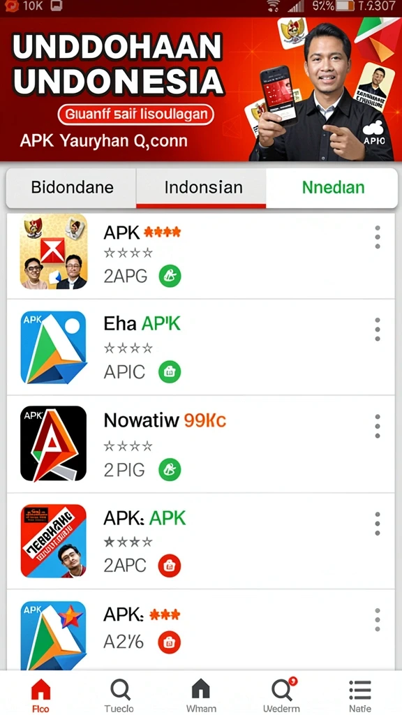 k3k3 - Tampilan antarmuka K3K3 yang menarik dan user-friendly.