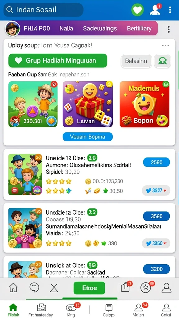 pelamis77 - Tangkapan layar menampilkan misi yang sedang dijalankan.