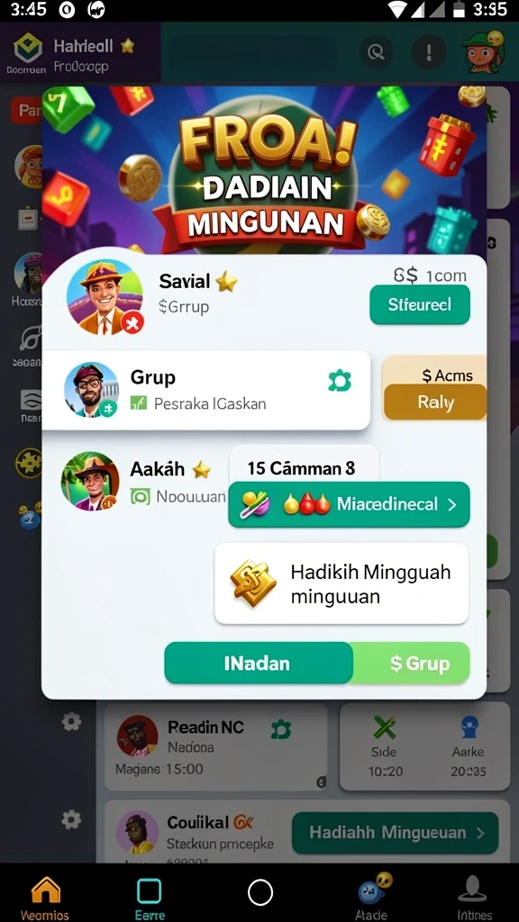pp7 - Tampilan antarmuka yang intuitif dan menarik.