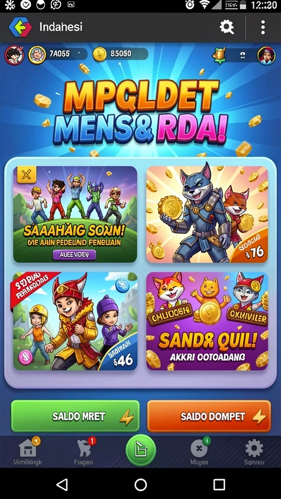 rajaclub - Grafis yang menarik dan efek suara yang mendebarkan.